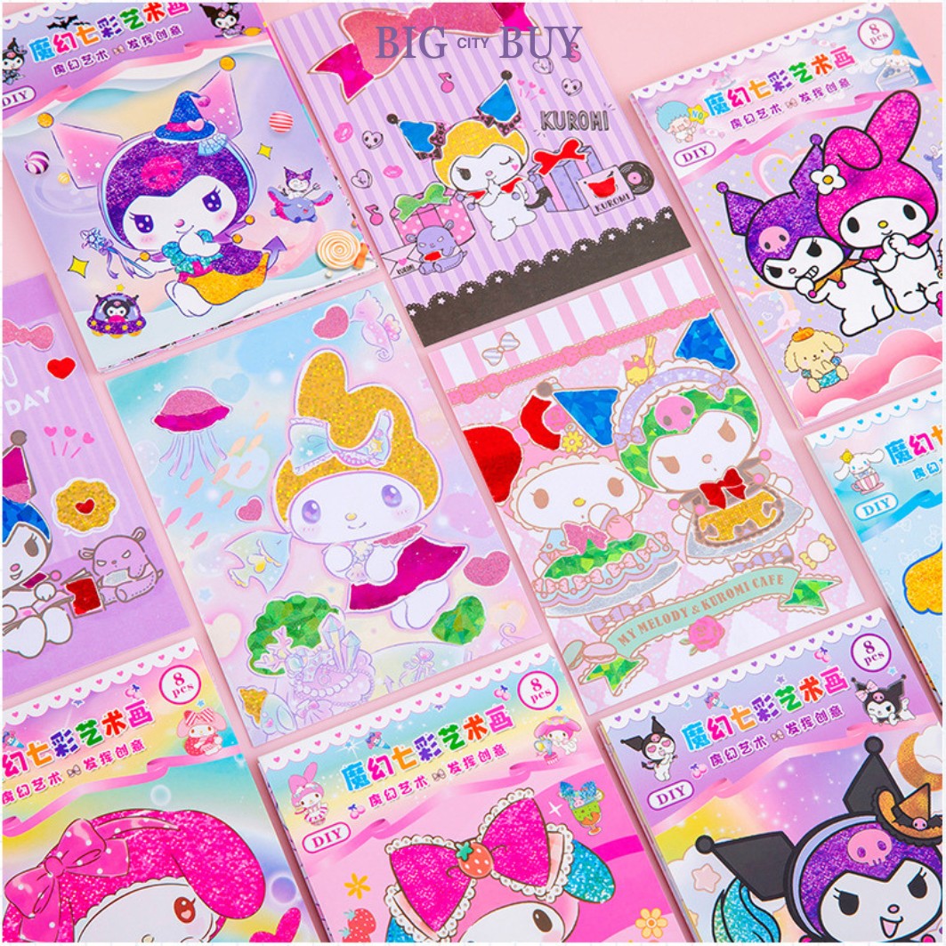 Tranh Bóc dán lấp lánh KUROMI_thumbnail_4