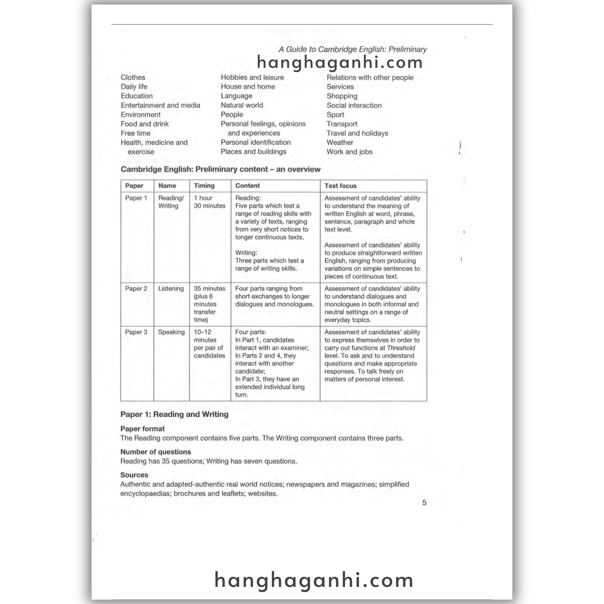 [Sách] Cambridge English Preliminary – Preliminary English Test (PET) 8 With Answers_thumbnail_2