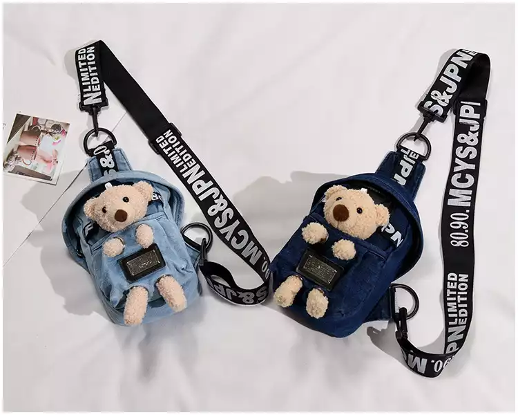 Túi Đeo Chéo Gắn Gấu Đáng Yêu_thumbnail_5