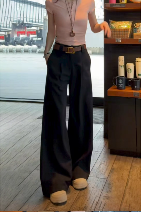 Quần Ống Rộng Công Sở Nữ – Kèm Thắt Lưng_thumbnail_8