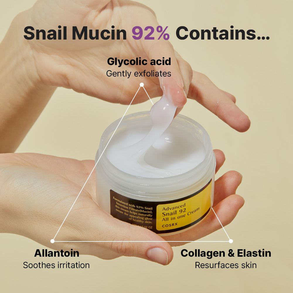 Advanced Snail 92 All in one Cream [Jar] 100ml_thumbnail_4