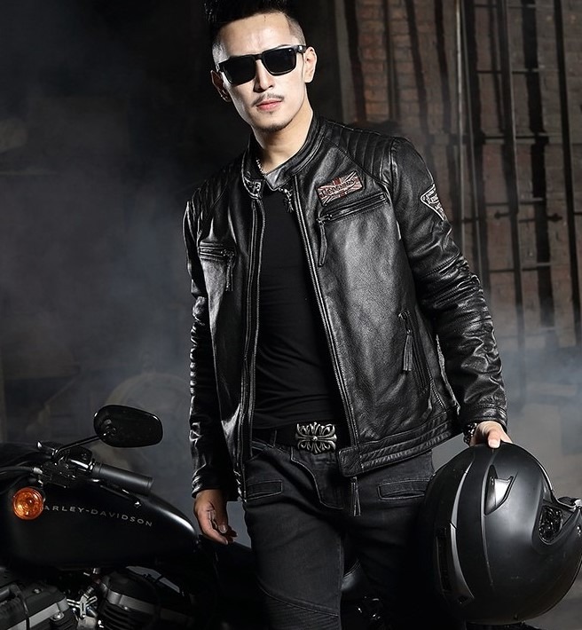 Áo khoác da Biker lấy cảm hứng từ những tay đua mô tô