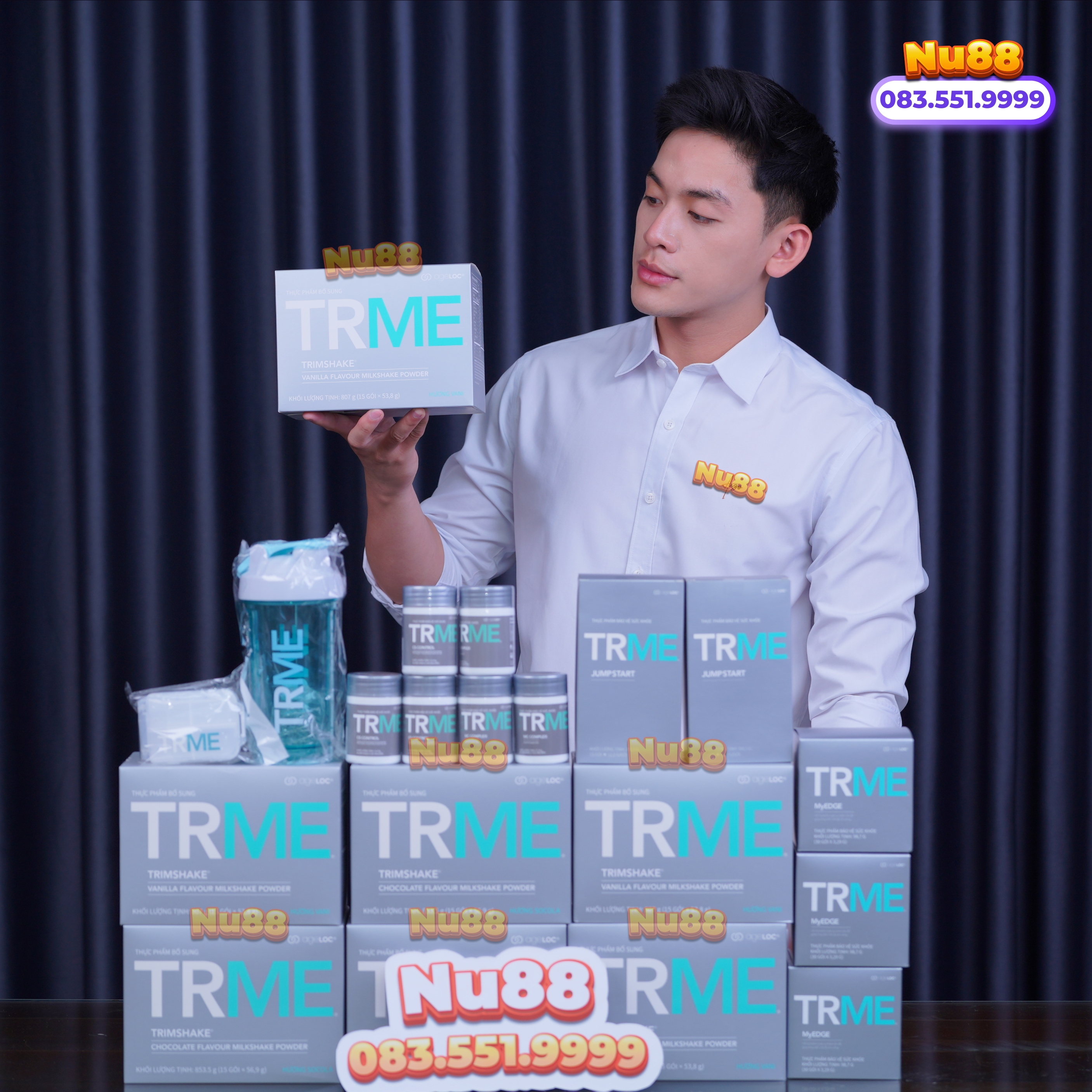 Bột uống hỗ trợ kiểm soát cân nặng ageLOC TRME Trimshake - - Bộ Giảm Cân TR Me Nuskin_thumbnail_3