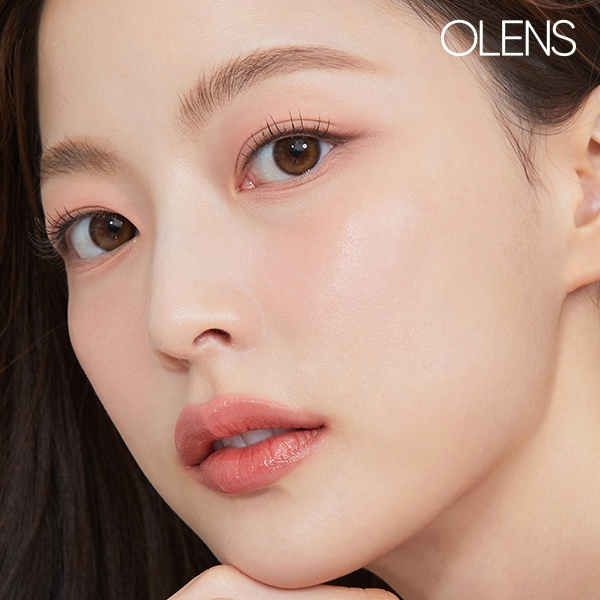 OLENS Official Glowy Natural Latte Brown 1Month 2P Contact Lens_thumbnail_3