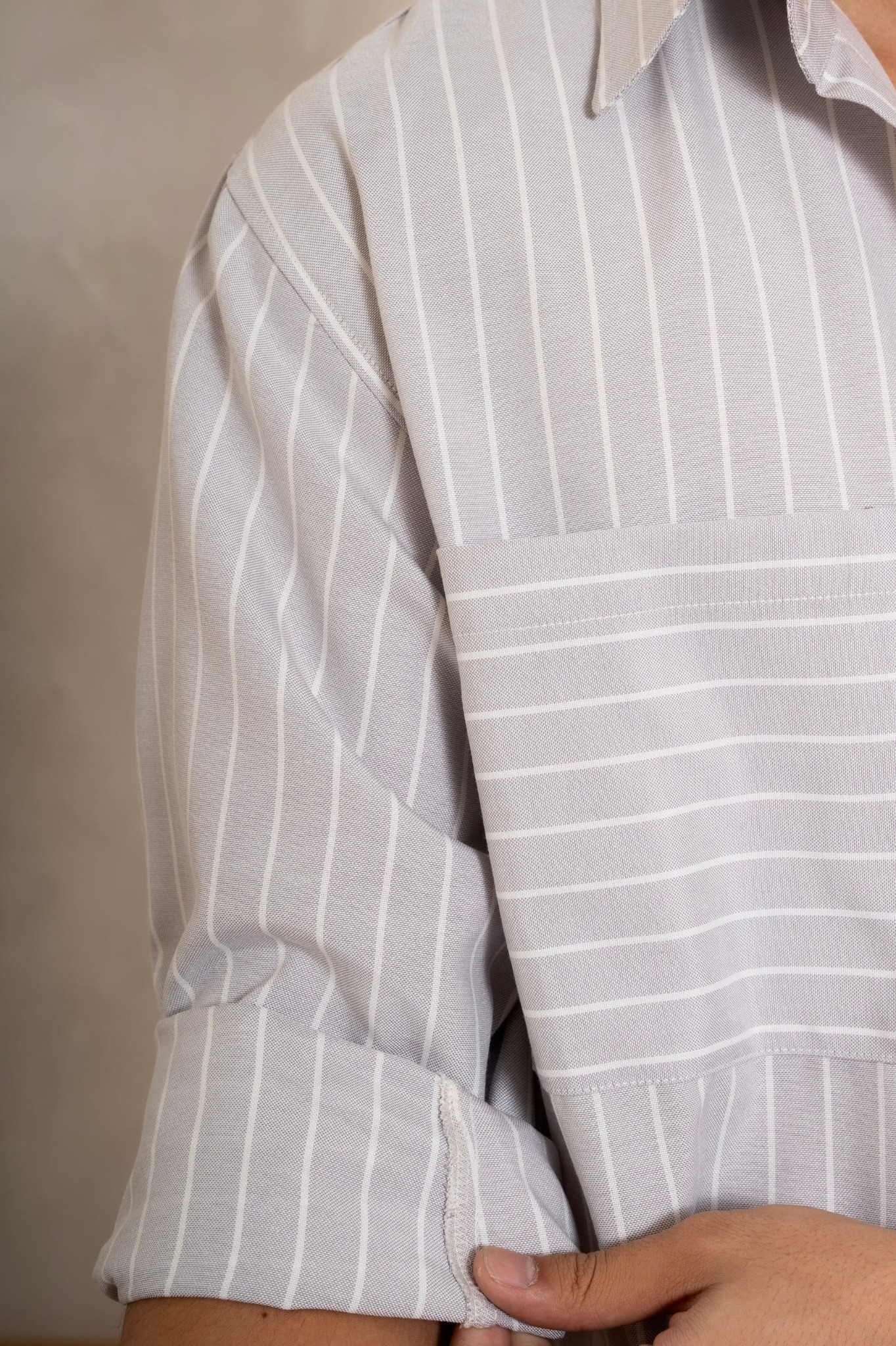 Áo Sơ Mi Dài Tay Mike Striped Vải Oxford Form Relaxed_thumbnail_7