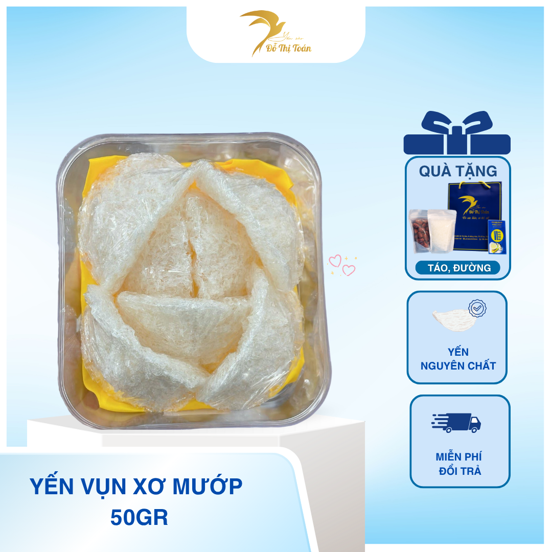 [S5] YẾN VỤN XƠ MƯỚP SẠCH- HỘP 50GR
