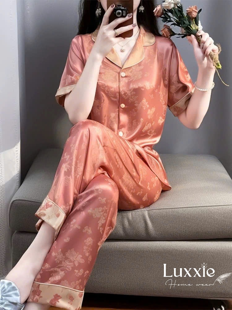 N81B pijama lụa họa tiết hoa bướm set 3_thumbnail_3