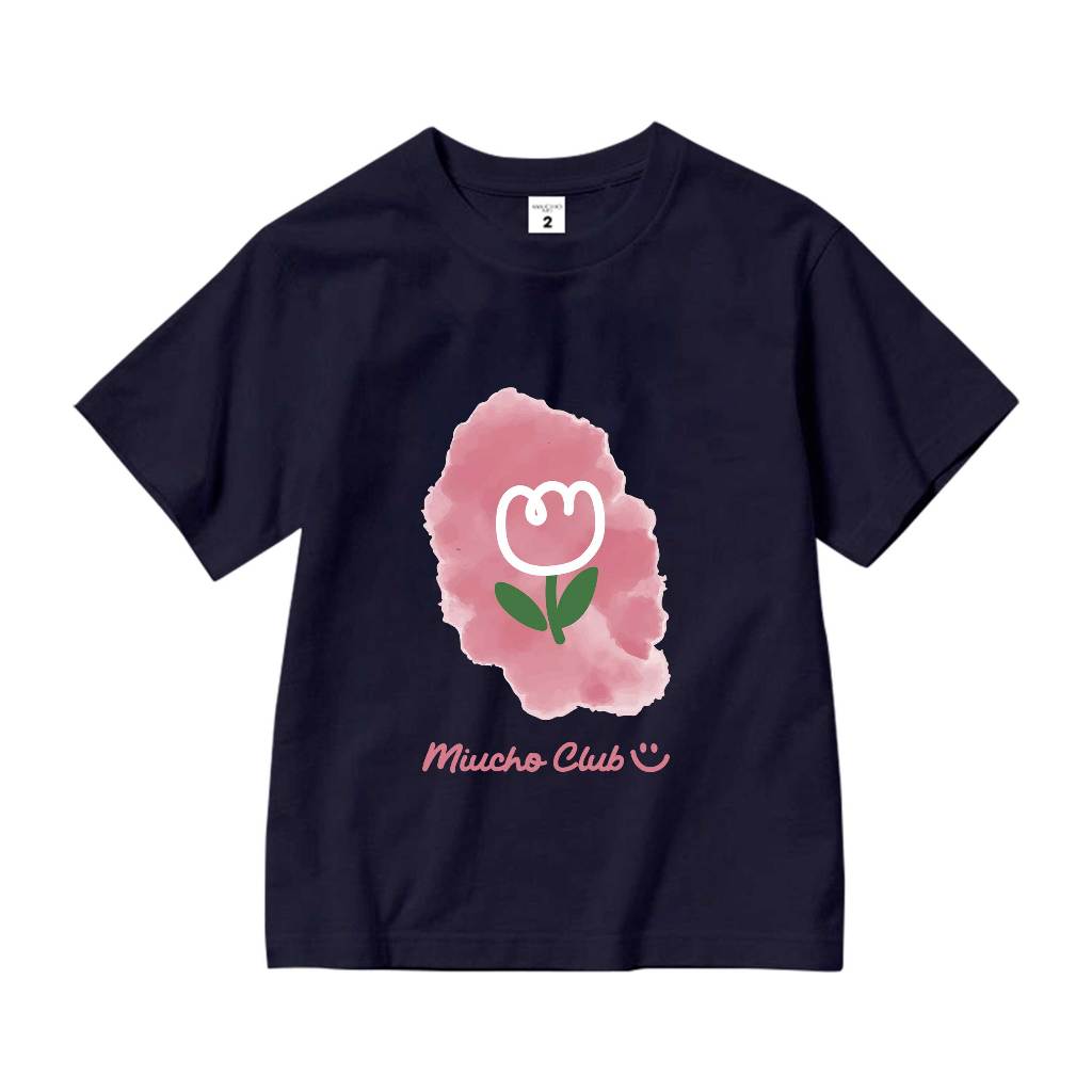 Áo thun cho bé gái form rộng AED705 Miucho Kid 100% vải cotton thoáng mát basic_thumbnail_11