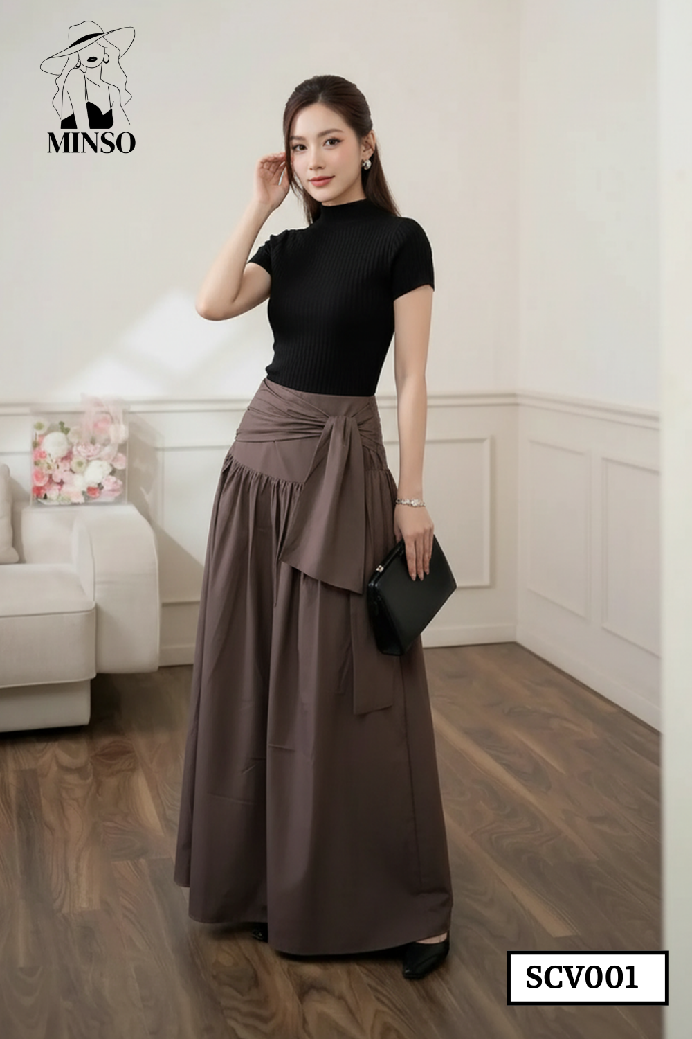 Chân váy dài dáng suông ống rộng SCV001_thumbnail_2