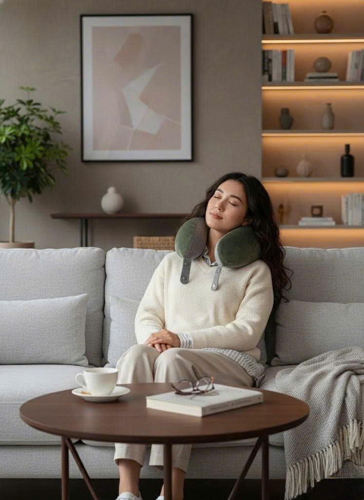 Gối Đỡ Cổ Memory Foam Comfy Nhật_thumbnail_3