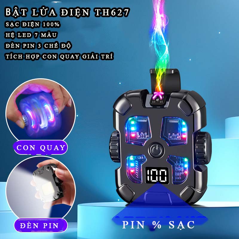 Bật lửa điện đèn pin TH627_thumbnail_3