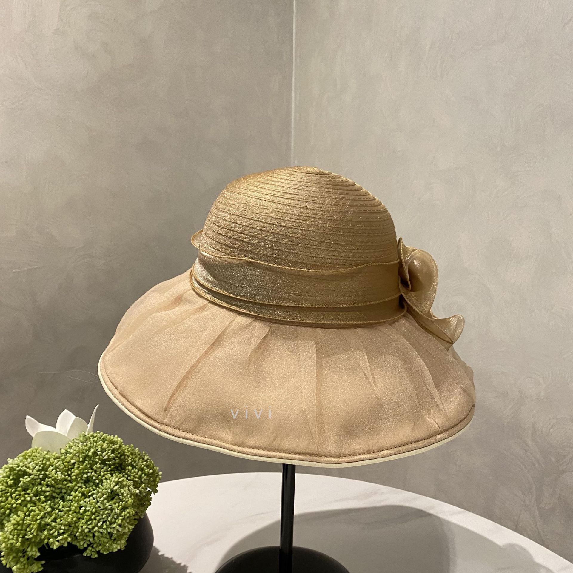 Mũ vành rộng có nơ hoa Hàn Quốc HZ2516_thumbnail_36