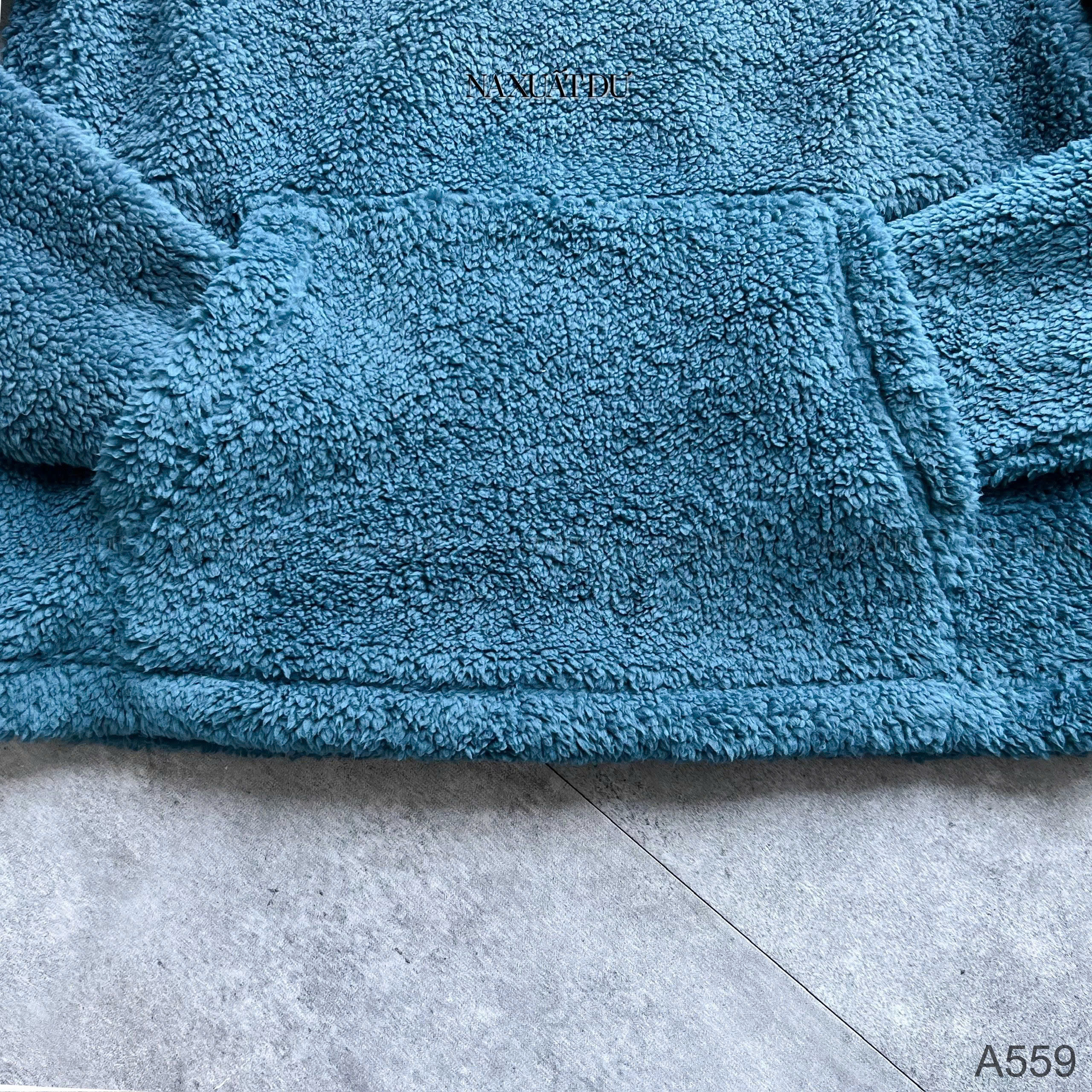 Set 2 Áo lông cổ có dây kéo unisex 