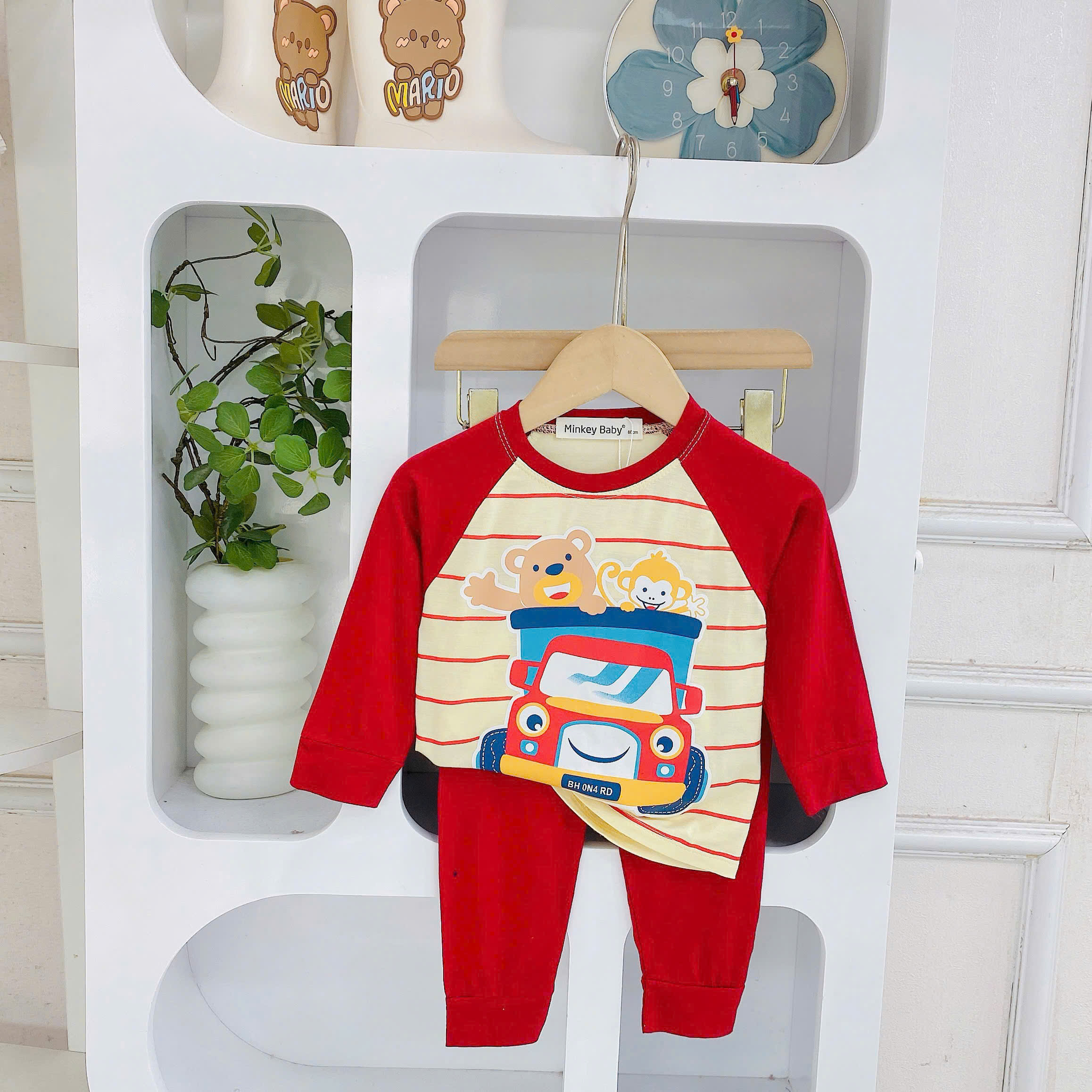 R52 BỘ DÀI TAY MINKEY PHỐI TAY- A003.126