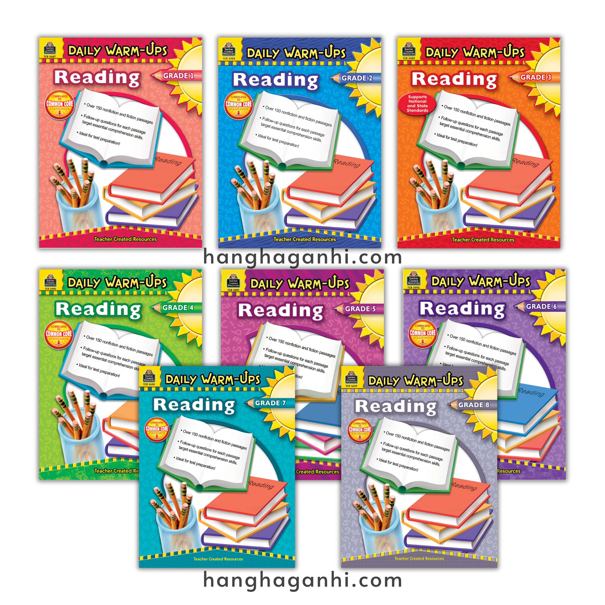 Trọn Bộ sách DAILY WARM-UP READING – 8 Cuốn_thumbnail_0
