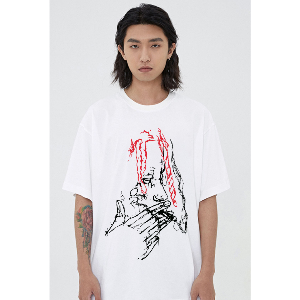 Áo thun nam form rộng ATD139 tay ngắn cổ tròn vải cotton Miucho Man in Artwork_thumbnail_5