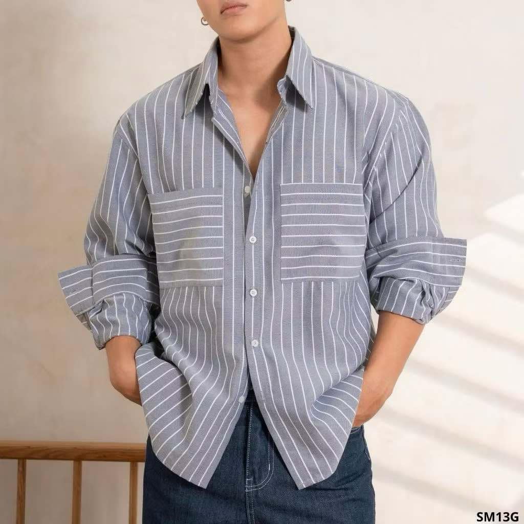 Áo sơ mi Mike striped shirt