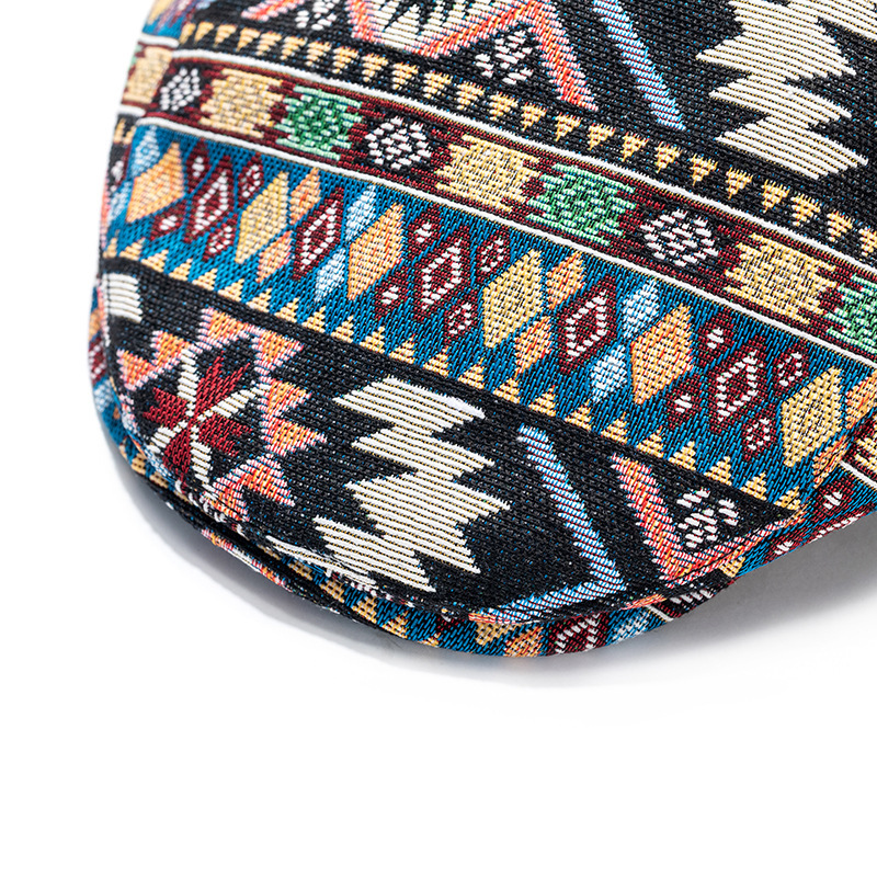 Mũ beret hoạ tiết thổ cẩm HZ2528_thumbnail_12