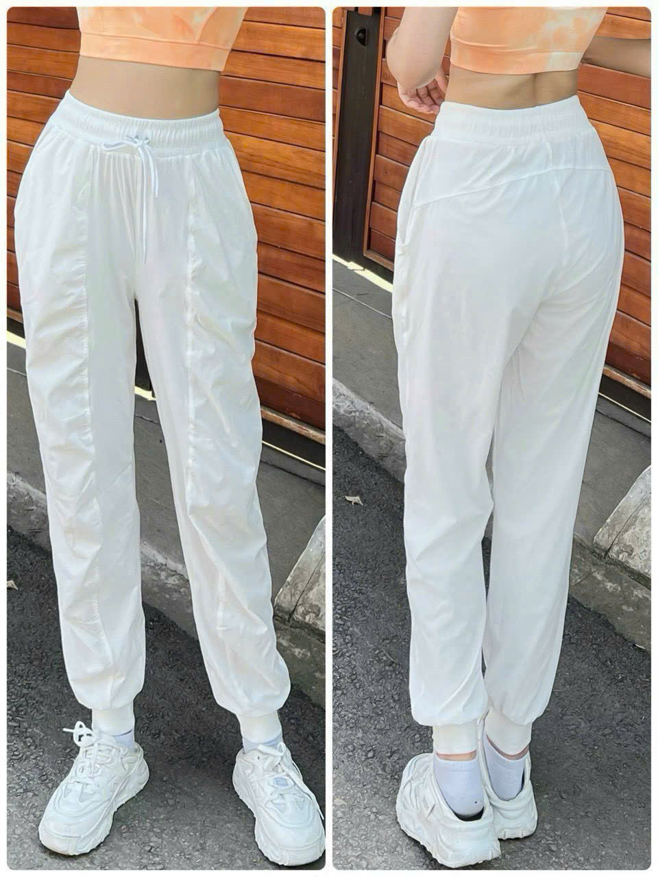 Quần Dài Thể Thao T Nhún Dáng Jogger Cá Tính
