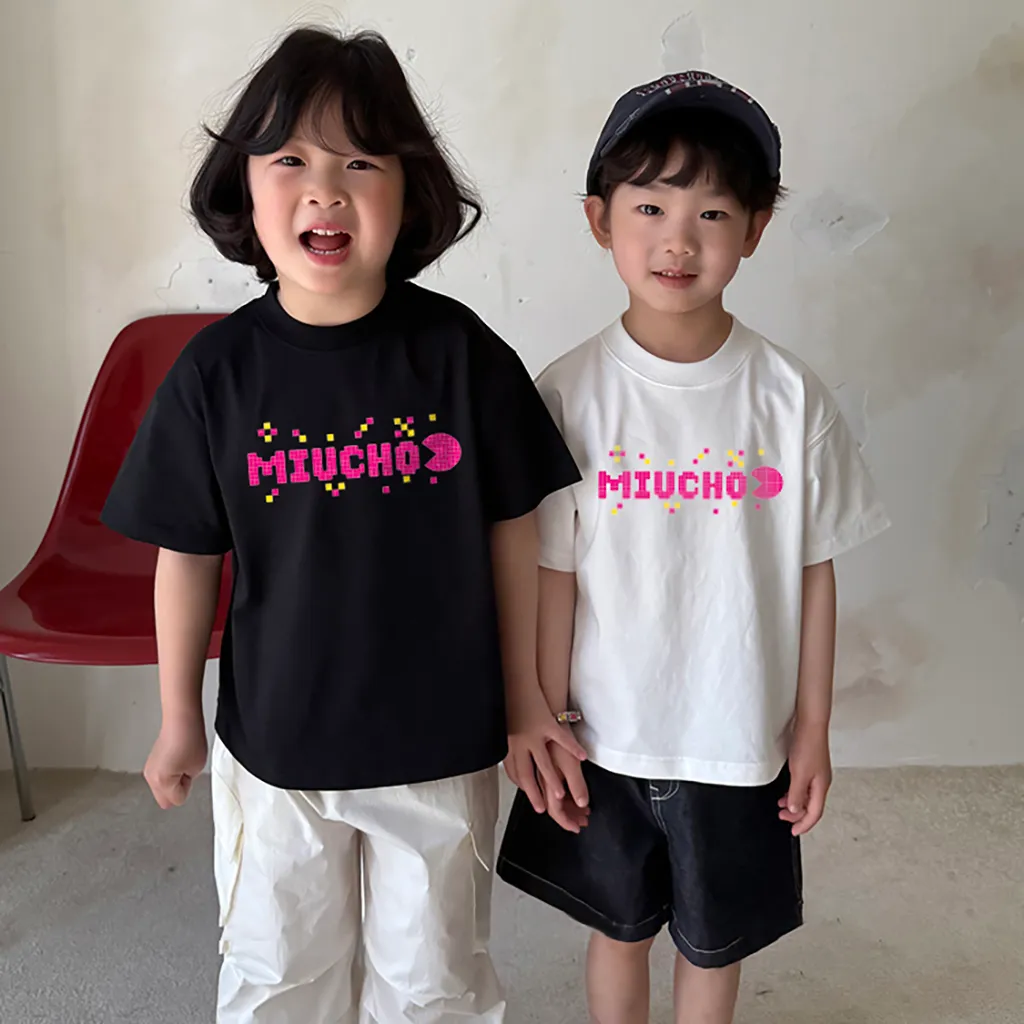 Áo thun cho bé form rộng Game Miucho 2554 vải cotton co giãn thoáng mát cổ tròn in mix_thumbnail_3