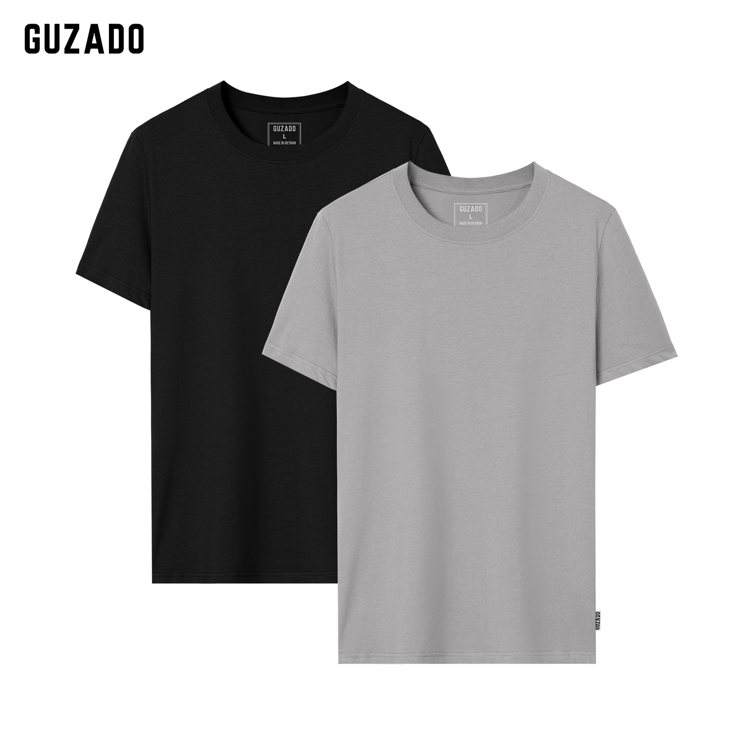 Combo 2 Áo Thun Nam GUZADO Vải Cotton 220gsm CB2GTS05_thumbnail_15