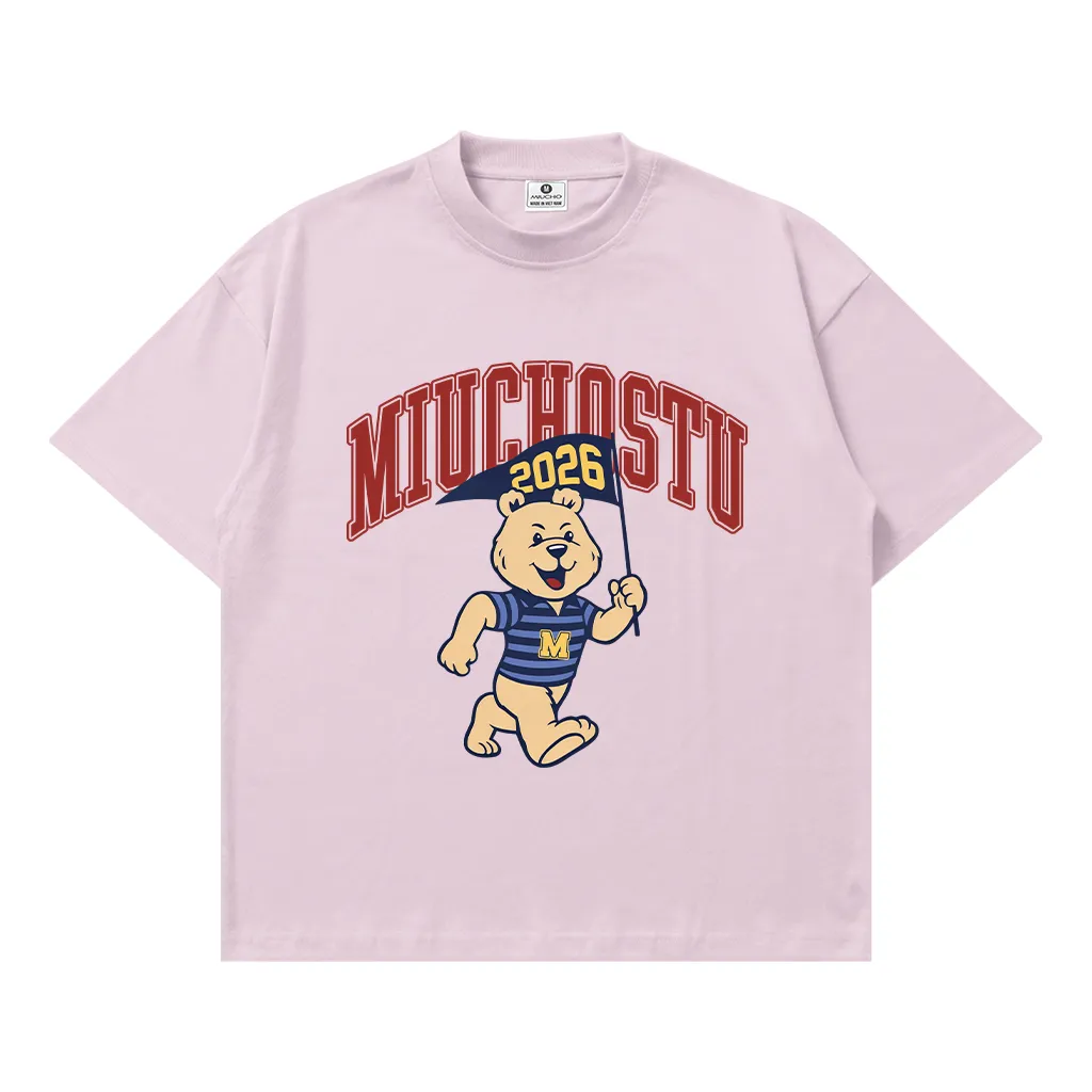 Áo thun boxy nam nữ Miucho Gấu Teddy 3093_thumbnail_13