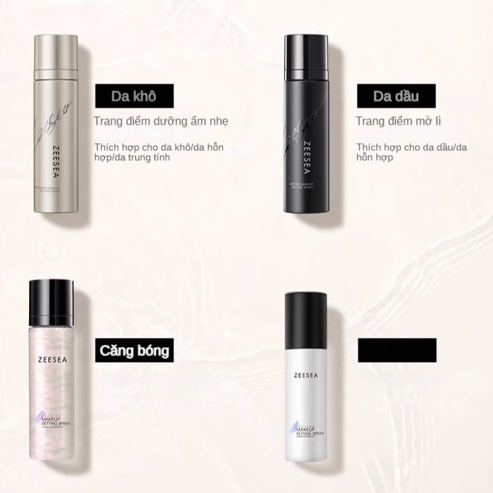 [ZEESEA] Xịt make up Zeesea Setting Spray tạo hiệu ứng căng bóng mờ lì 100ml_thumbnail_3