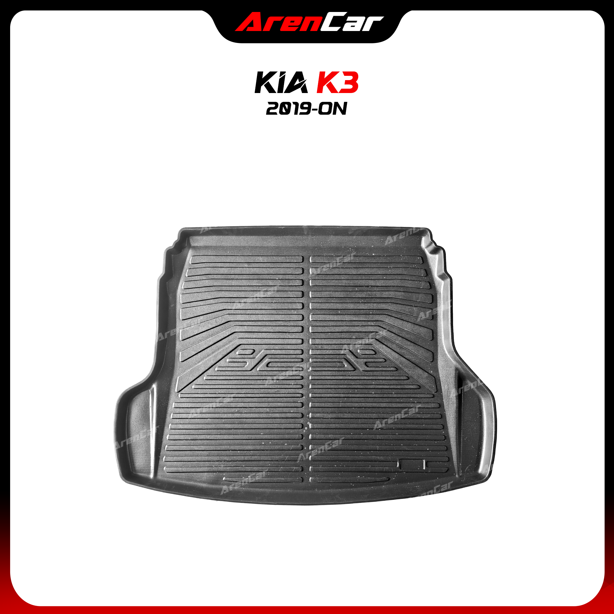 Thảm lót cốp nhựa đúc TPE Kia K3