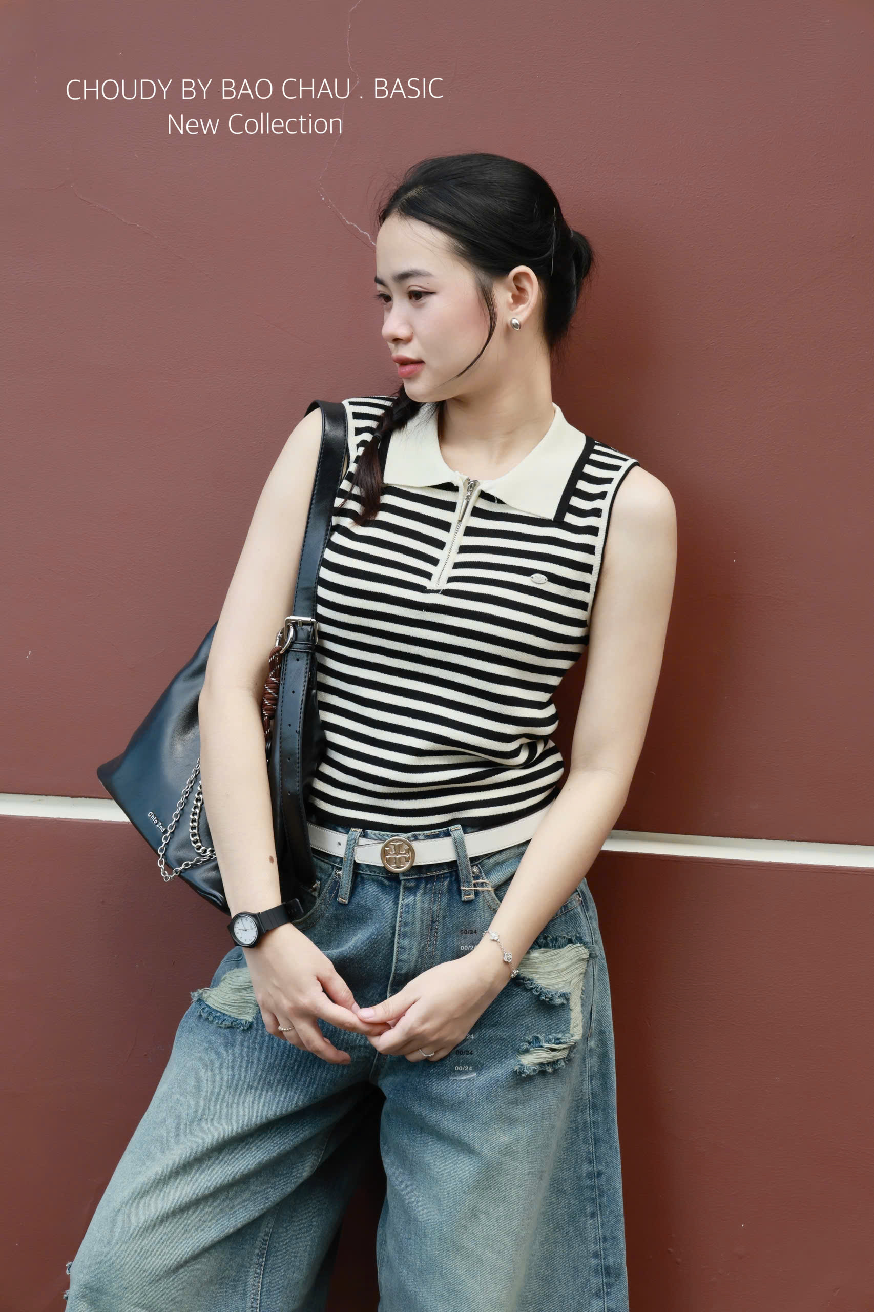 A518 ÁO DỆT KIM SN 2 MÀU