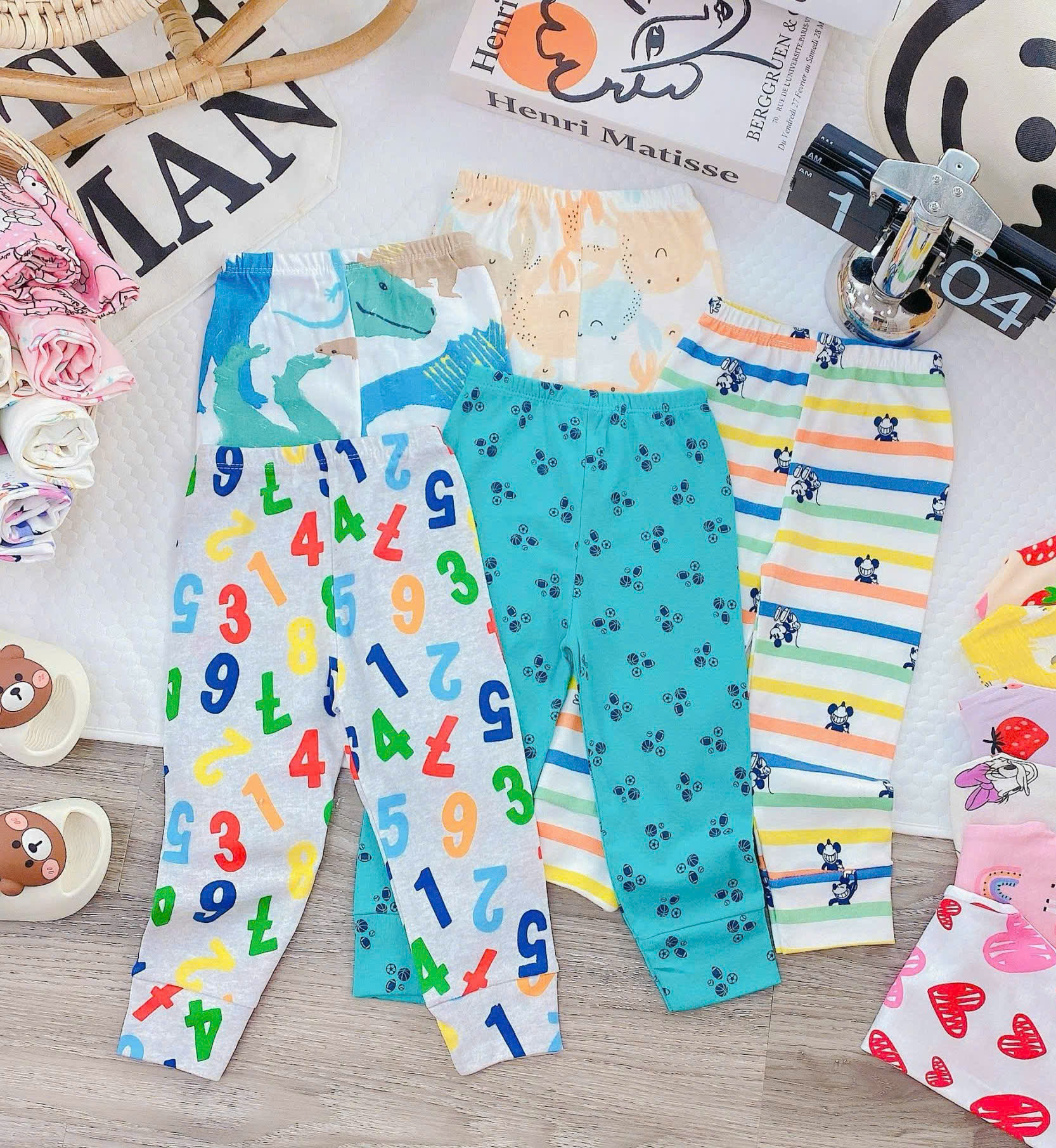 Q23 SET 10 QUẦN CHỤC DÀI- A107.74