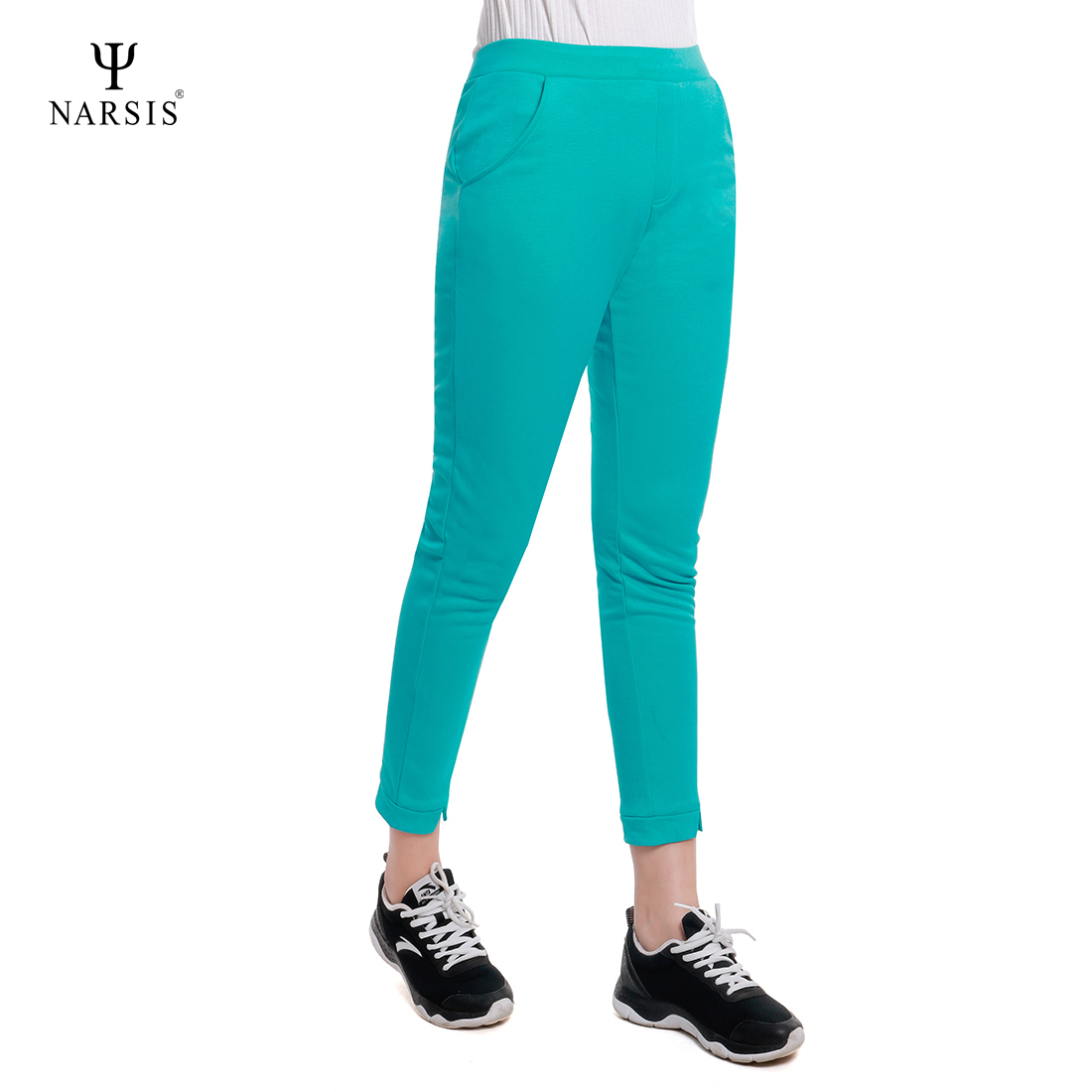 QUẦN DÀI NỮ P6060 NARSIS VẢI NỈ ẤM ÁP, MỀM MẠI, THÍCH HỢP MÙA ĐÔNG, GIỮ NHIỆT TỐT