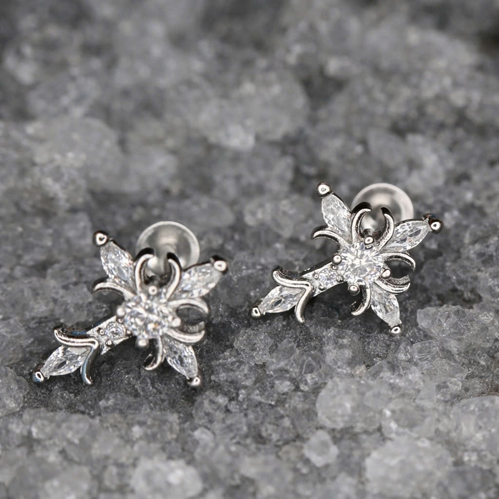 Khuyên kiểu chữ thập hoa Iris bi_thumbnail_1