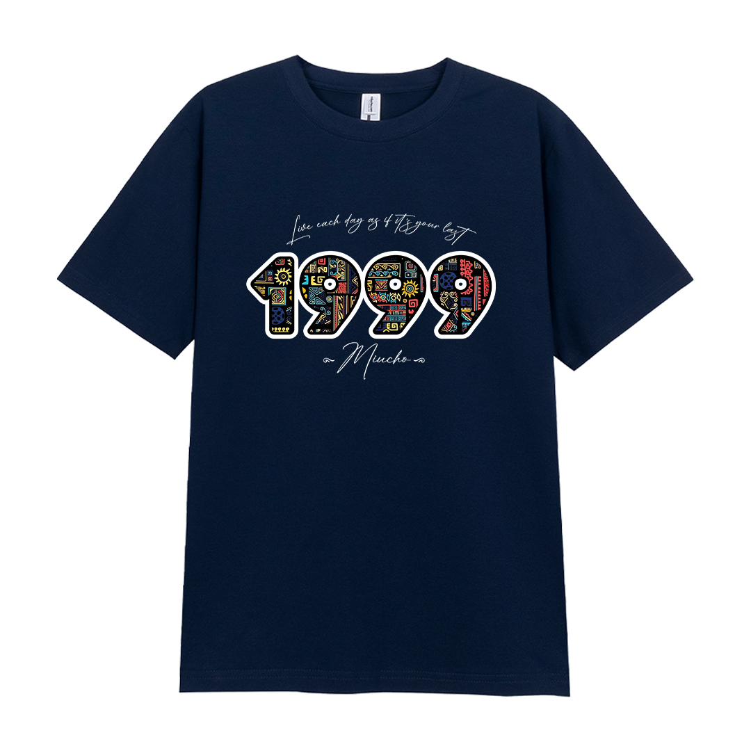 Áo thun nữ in năm sinh 1999 form vừa regular vải cotton 4c thoáng mát ARD1786 Miucho Chic in mix_thumbnail_13