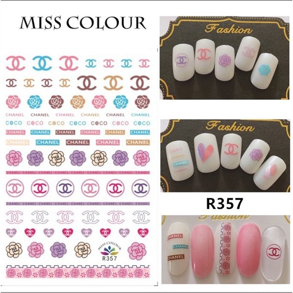 Sticker Thương hiệu R357 Chanel