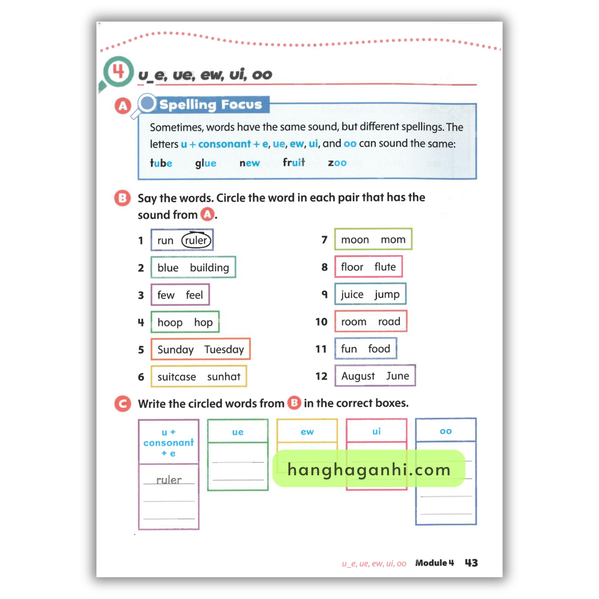 Trọn bộ Oxford Discover Level 1-6 Writing And Spelling (2nd edition)_thumbnail_12
