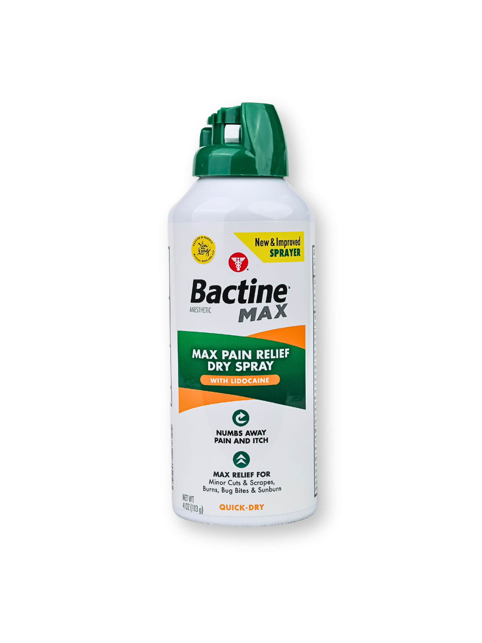 Bactine MAX Pain Relieving Dry Spray - 4oz.