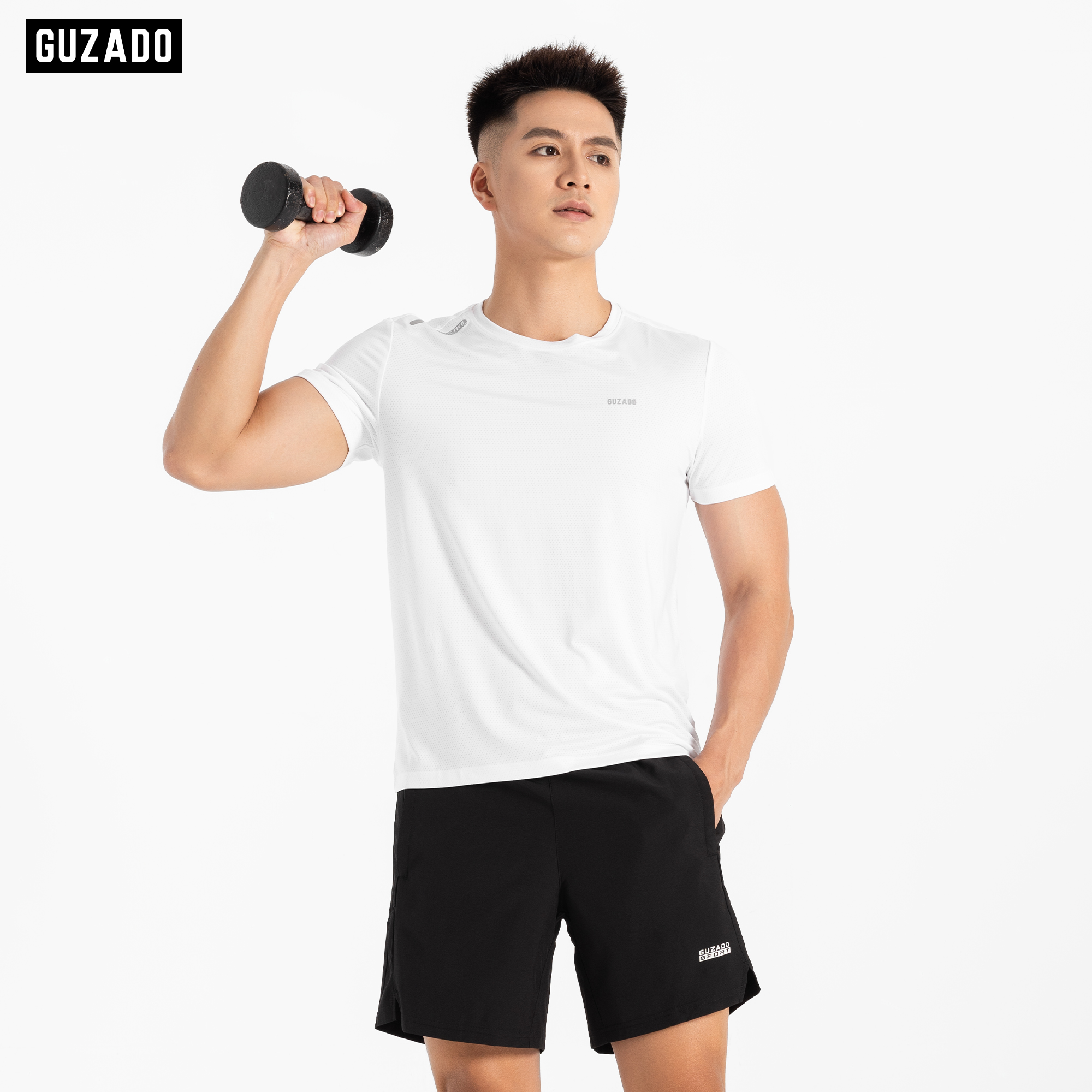 Áo Thun Guzado Chất Coolmax Thoáng Khí Vận Động Thoải Mái GTS04_thumbnail_19