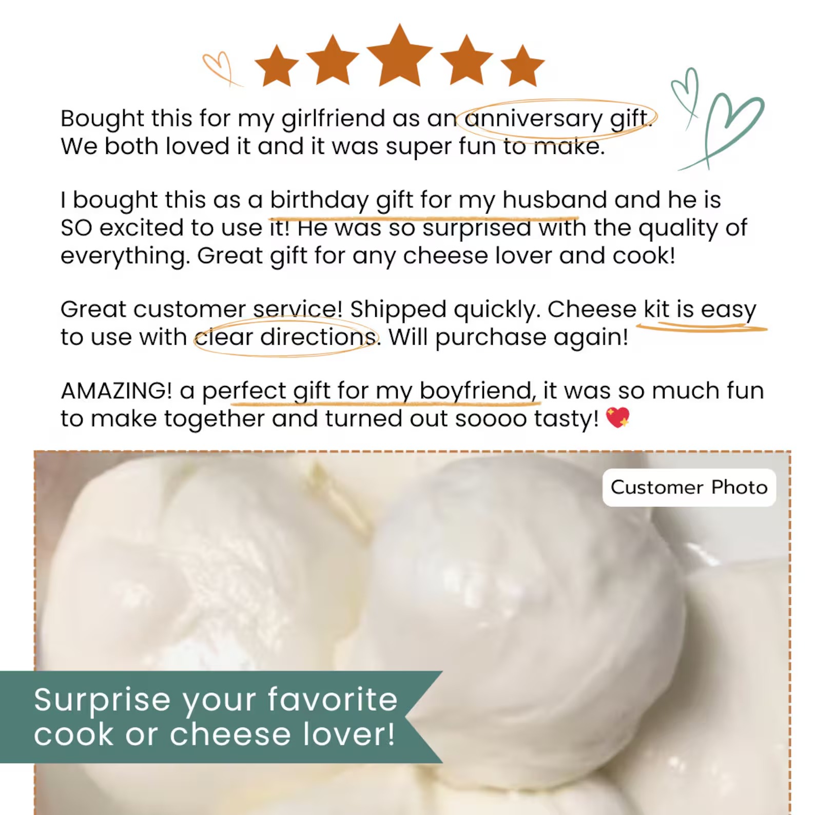 Cheesemaker’s Starter Box – Create Fresh Mozzarella, Ricotta & Farm Cheese_thumbnail_5
