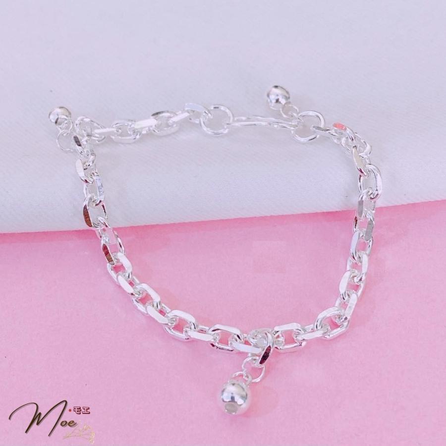 B30 - Lắc tay họng xích mix chuông cho bé