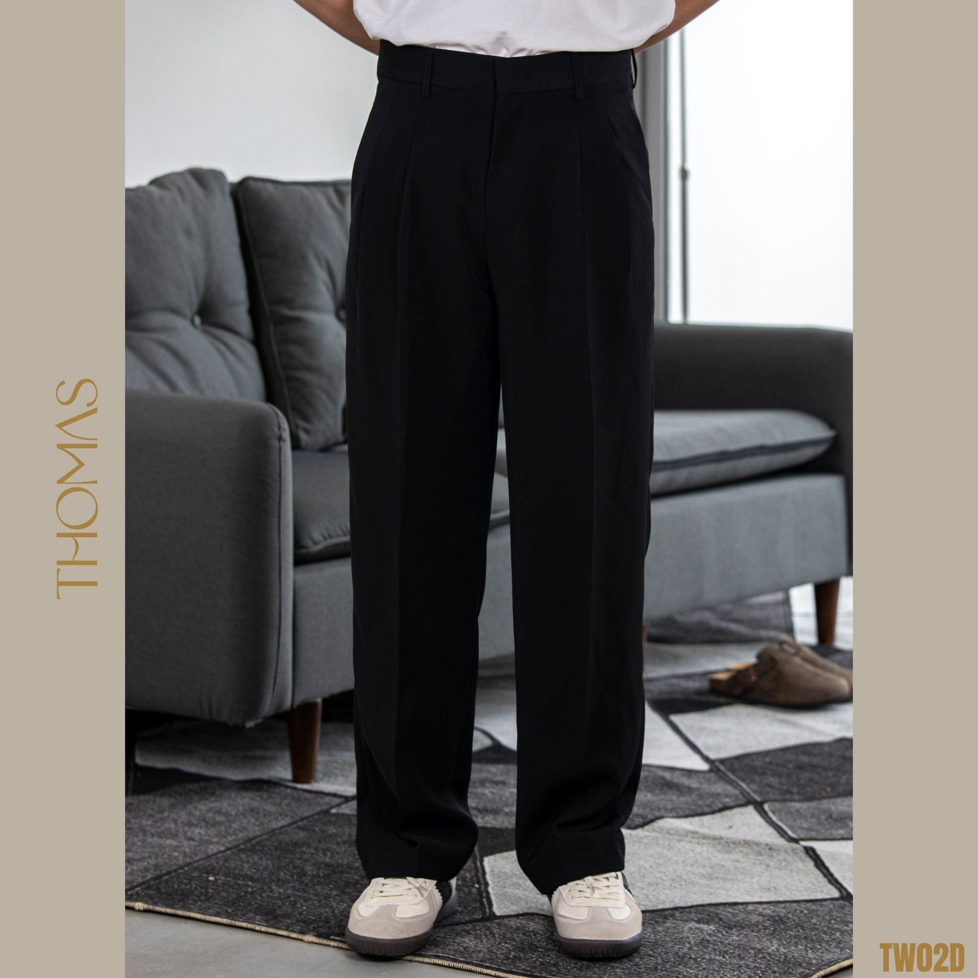 Quần Dài Simple Trouser Vải Thái Form Semi-Wide_thumbnail_5