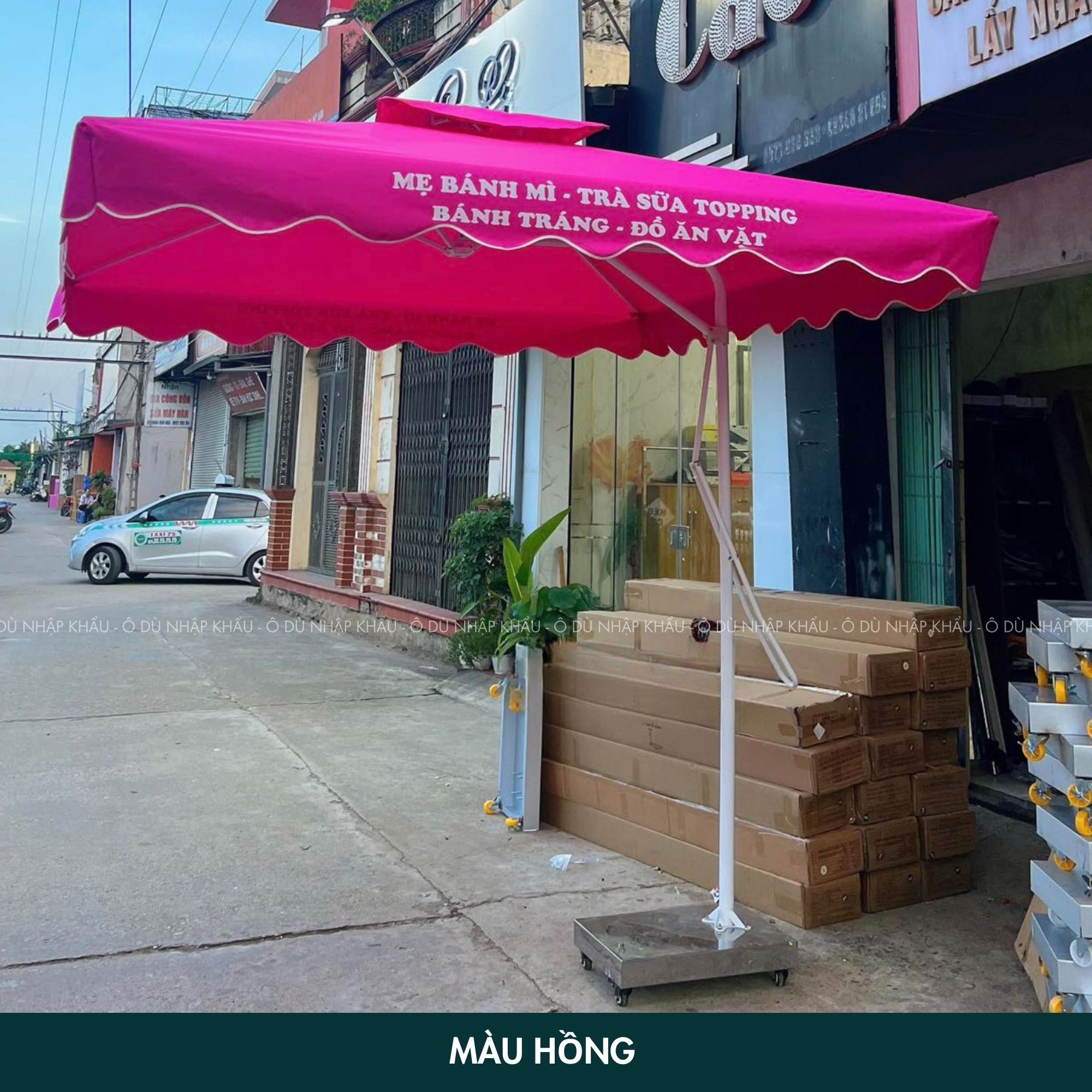 Dù lệch tâm vuông 2m5 nhập khẩu – Vải chống thấm PU, khung thép sơn tĩnh điện, bảo hành 1 năm_thumbnail_9