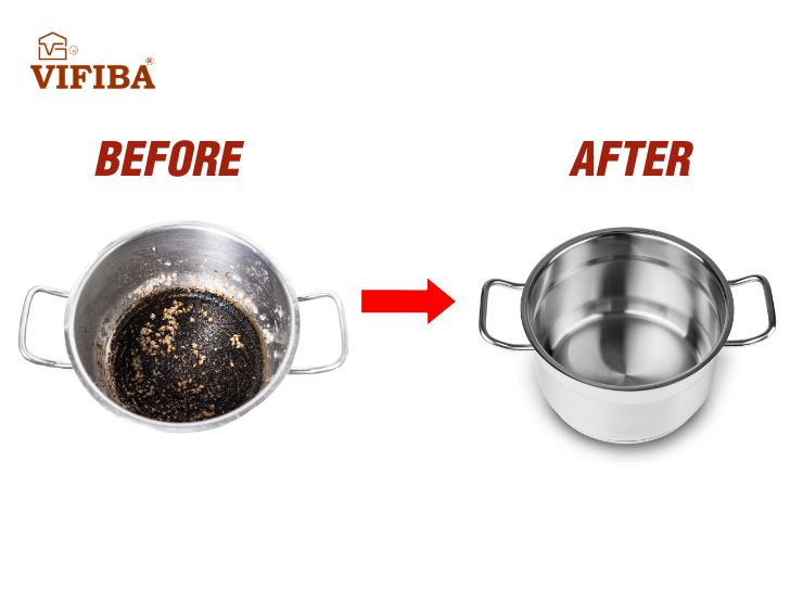 10 CÁCH LÀM SẠCH NỒI BỊ CHÁY ĐƠN GIẢN CỰC KÌ HIỆU QUẢ