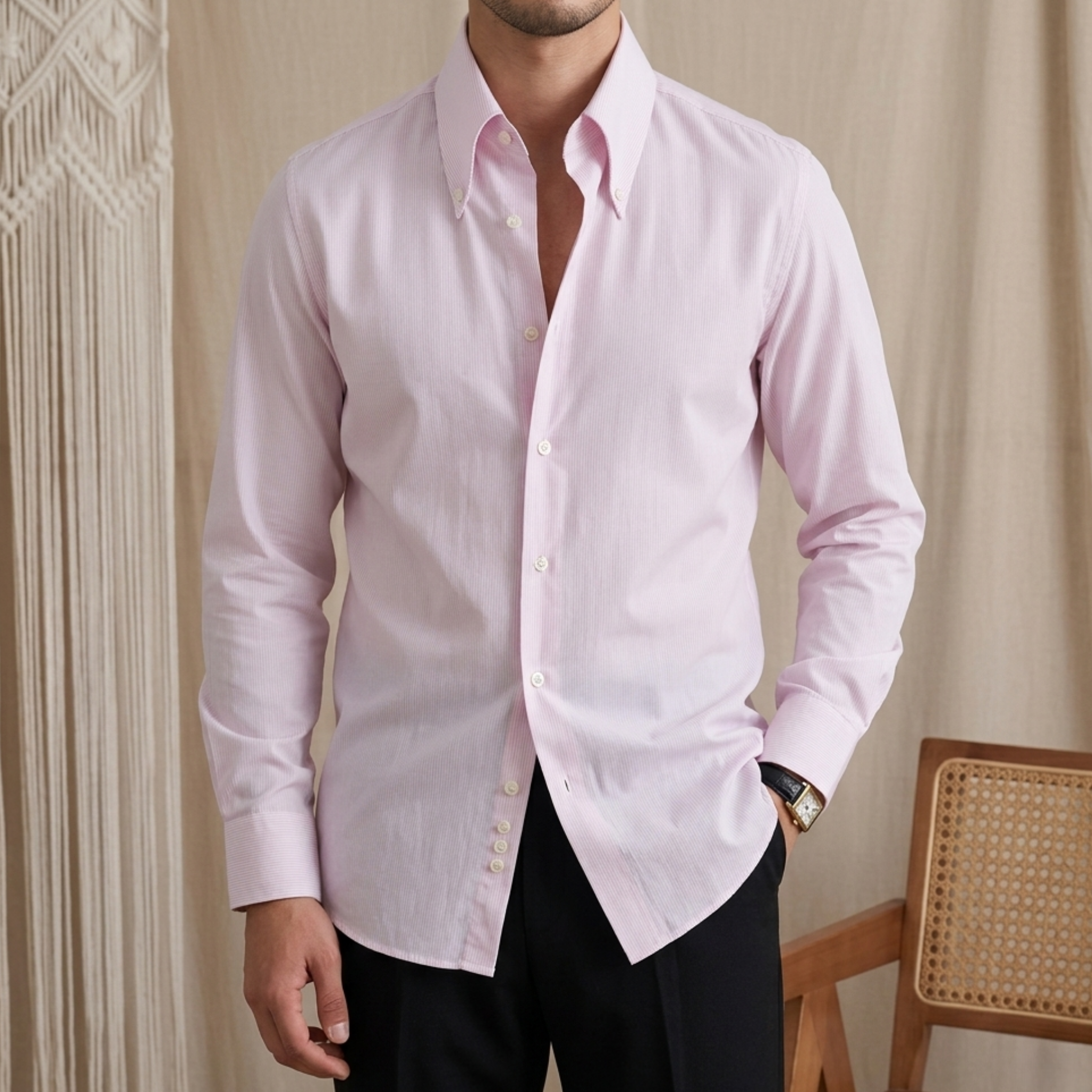 Áo Sơ Mi Sọc Cổ Point_thumbnail_4