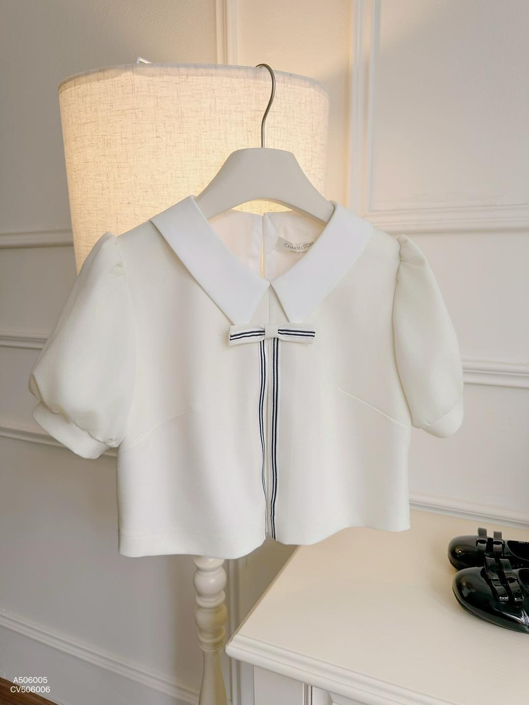 Áo dáng lửng nơ ngực_thumbnail_3