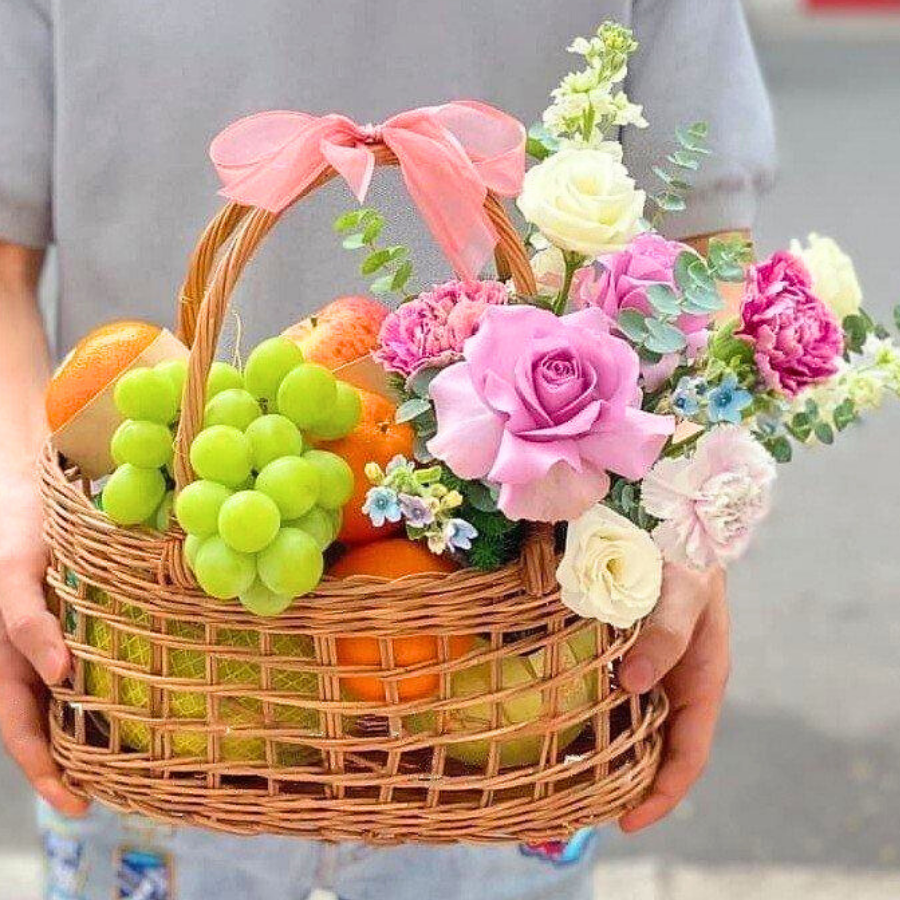 Giỏ hoa trái cây quà tặng khai trương - GH8501_thumbnail_0