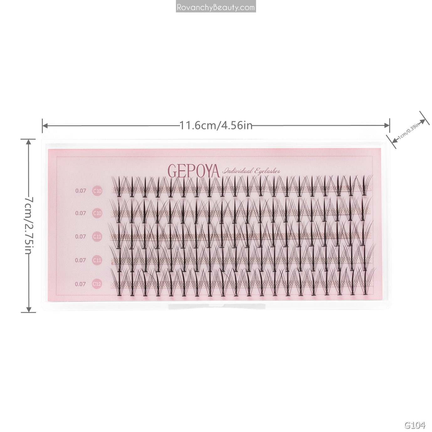 G104 Mi Lẻ GEPORA 100 Sợi, Siêu Tự Nhiên, Mềm Nhẹ, Không Keo Thừa, Tái Sử Dụng_thumbnail_17