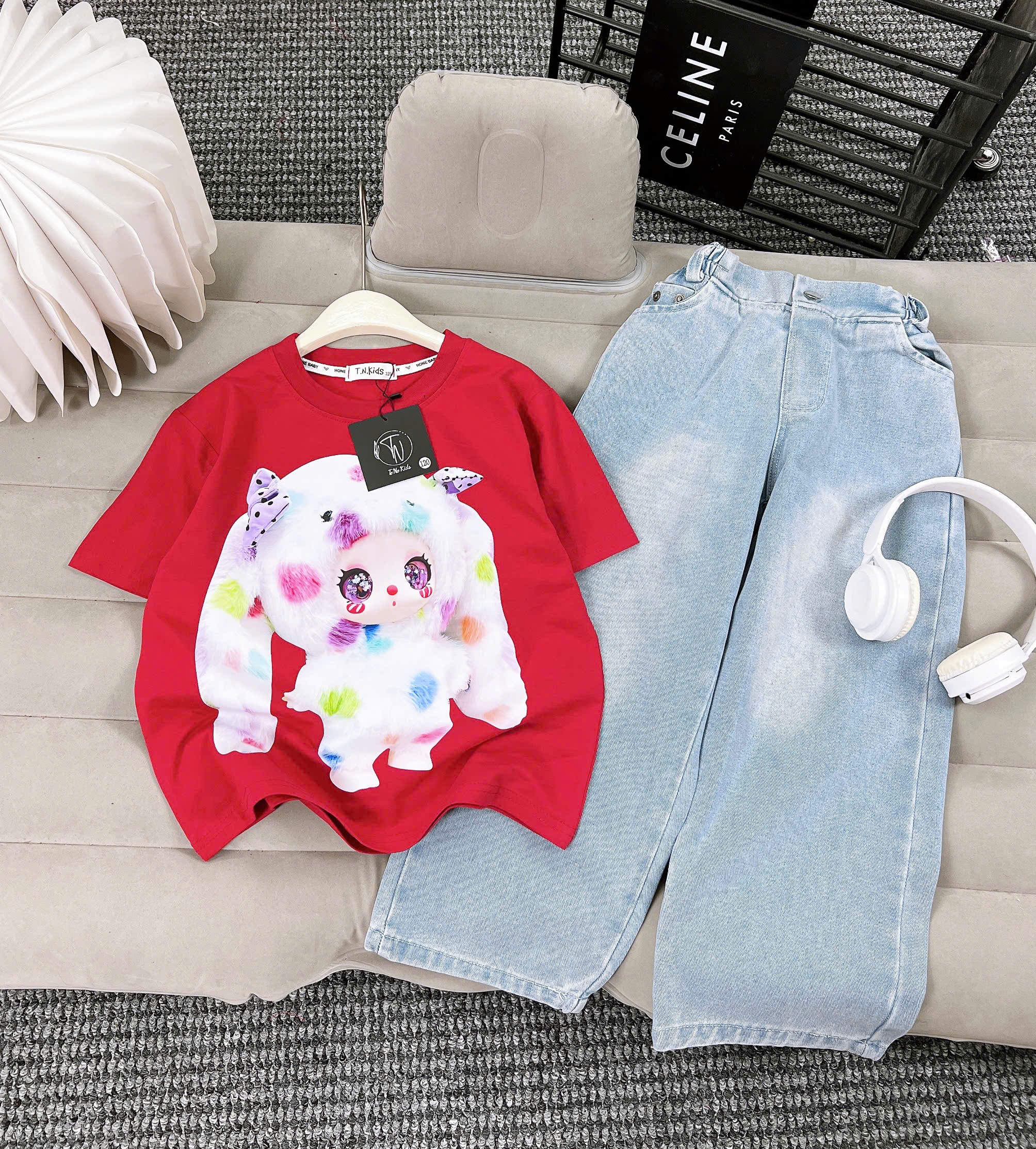 [H30] Bộ Jean mắt nước bbt