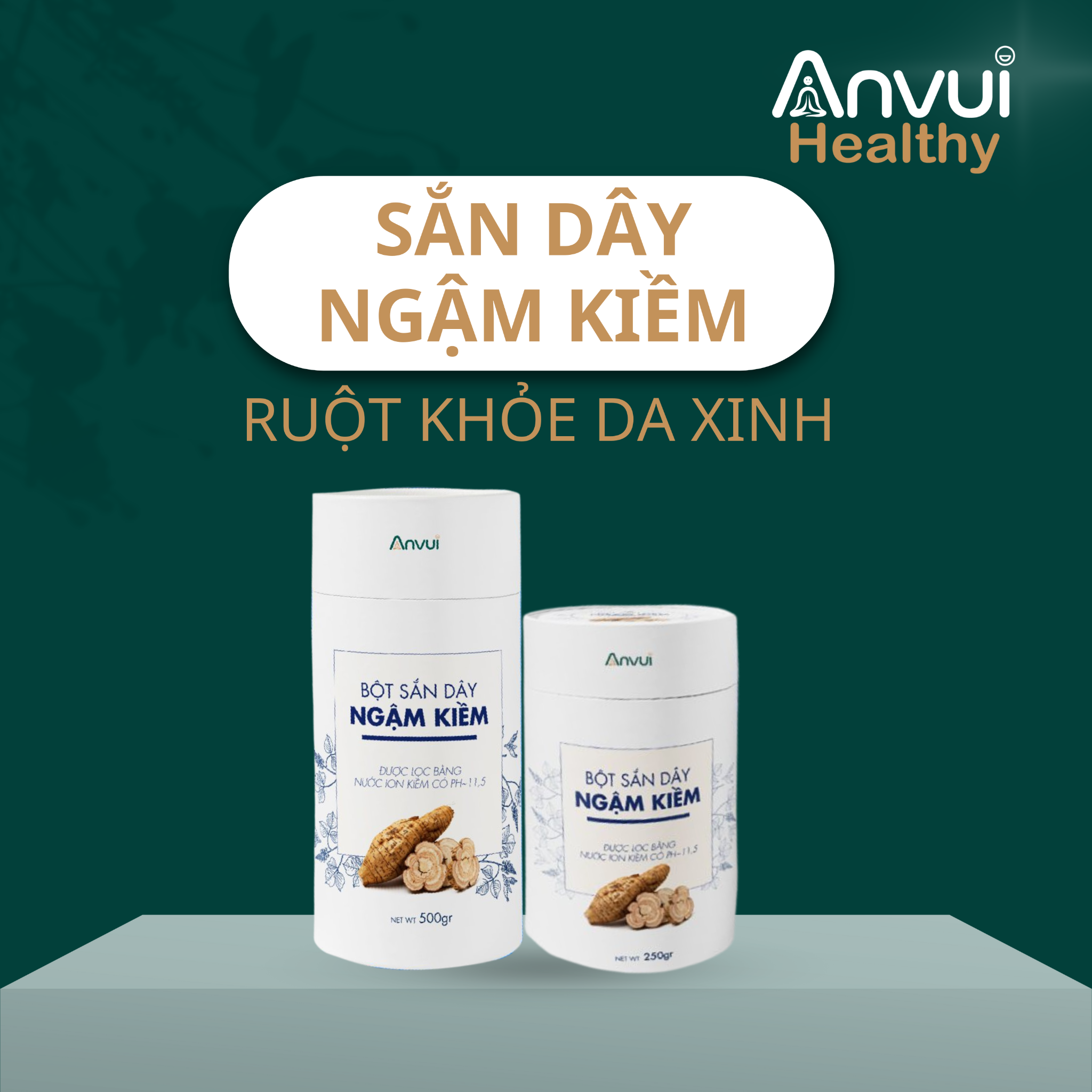 Bột Sắn Dây Ngậm Kiềm
