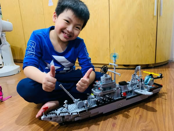 LEGO Đồ chơi lắp ghép 𝐓𝐚̀𝐮 𝐂𝐡𝐢𝐞̂́𝐧 𝐇𝐚̣𝐦 6 trong 1_thumbnail_8