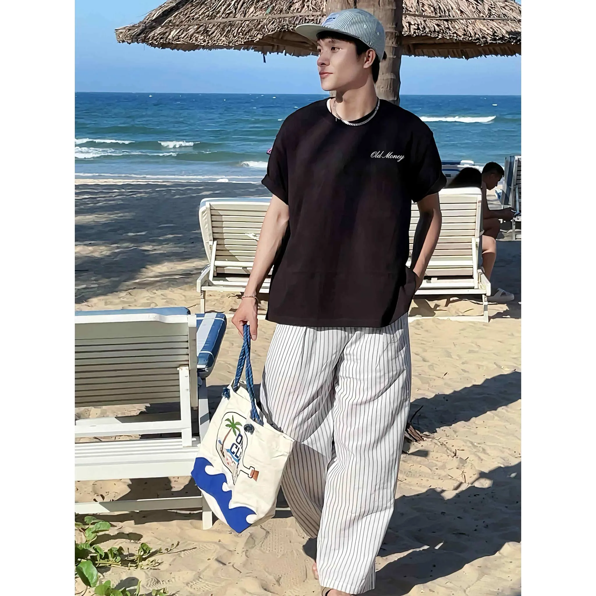 Áo thun form boxy unisex in chữ basic 2524 Miucho vải cotton cao cấp thoáng mát in typography_thumbnail_5